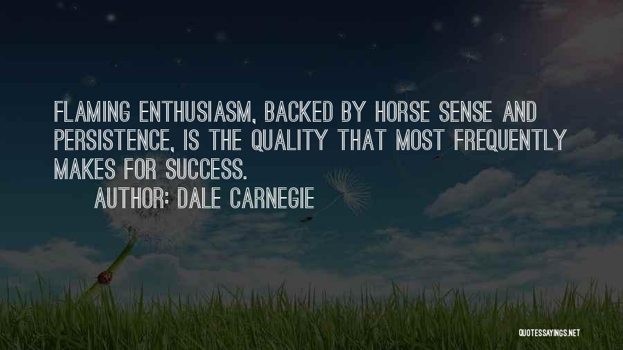 Best Persistence Quotes By Dale Carnegie