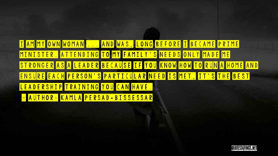 Best Person I Met Quotes By Kamla Persad-Bissessar