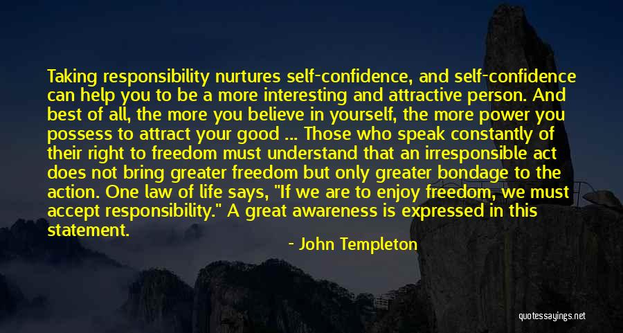 Best Person In Your Life Quotes By John Templeton Best Person In Your Life Quotes By John Templeton