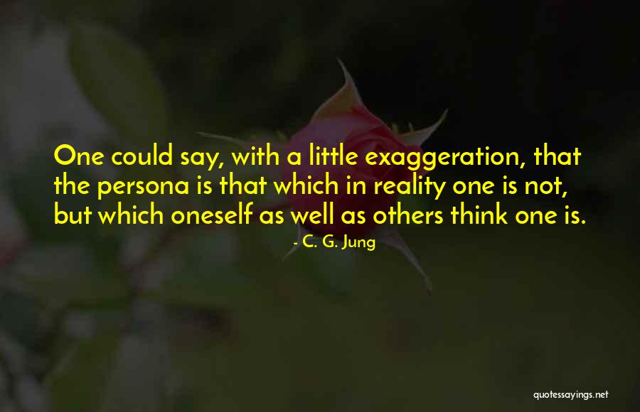 Best Persona Quotes By C. G. Jung