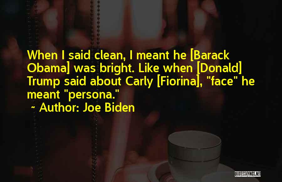 Best Persona Quotes By Joe Biden