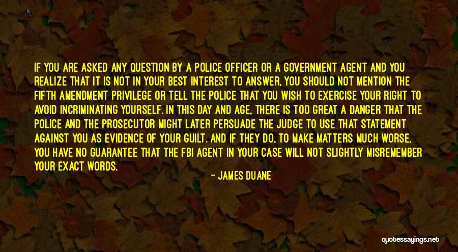 Best Persuade Quotes By James Duane Best Persuade Quotes By James Duane