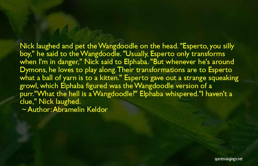 Best Pet Detective Quotes By Abramelin Keldor