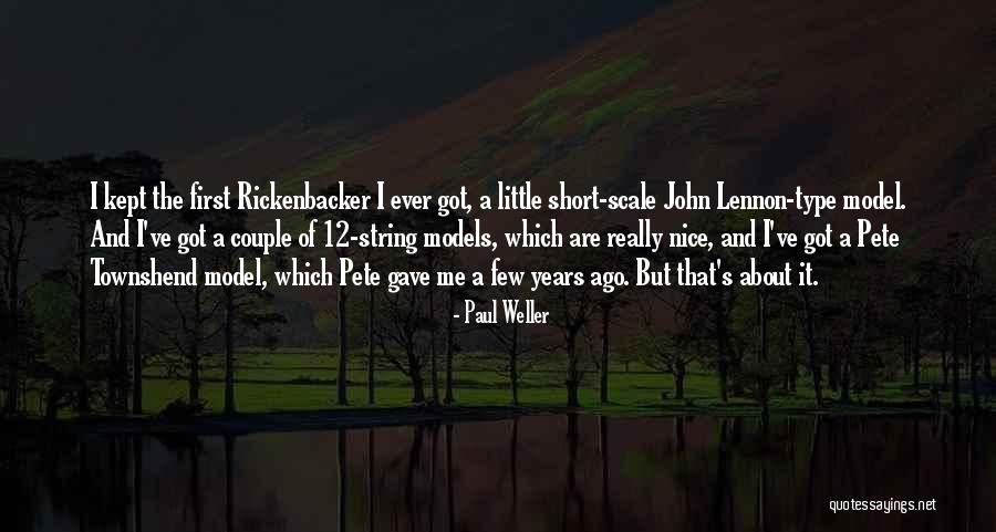 Best Pete Townshend Quotes By Paul Weller Best Pete Townshend Quotes By Paul Weller