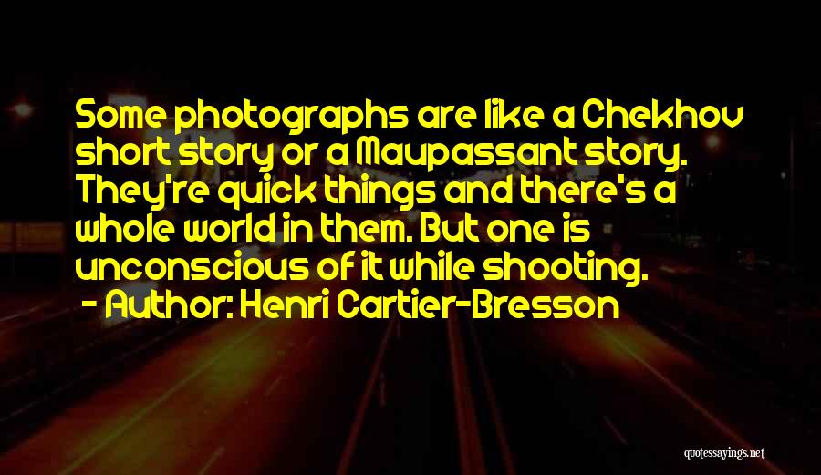 Best Photography Short Quotes By Henri Cartier-Bresson