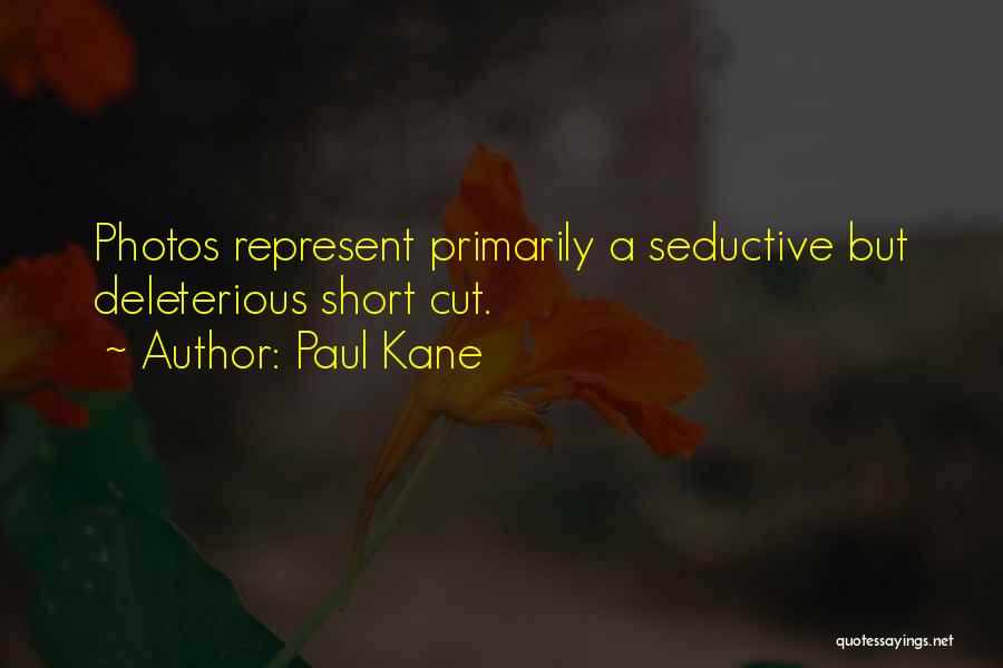 Best Photography Short Quotes By Paul Kane