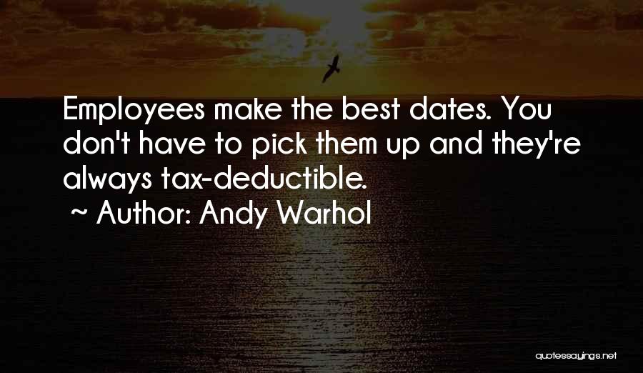 Best Pick Up Quotes By Andy Warhol