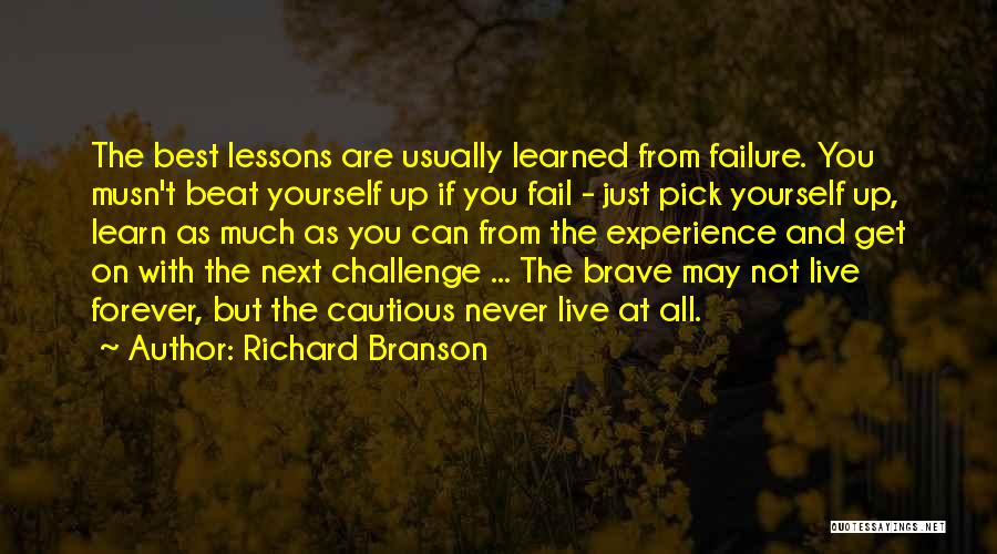 Best Pick Up Quotes By Richard Branson