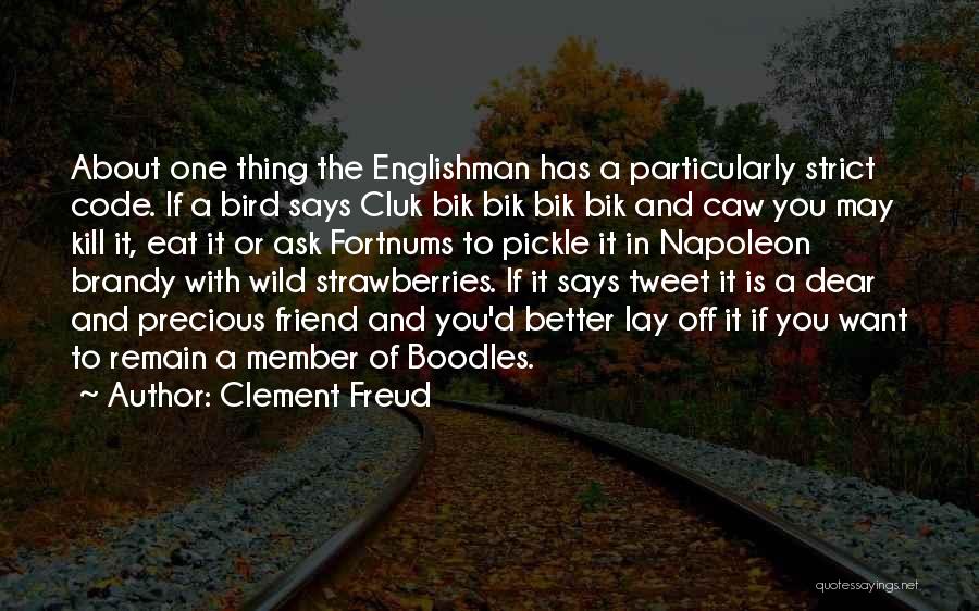 Best Pickle Quotes By Clement Freud