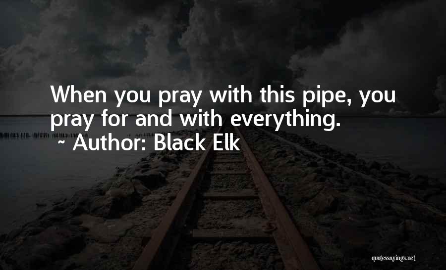 Best Pipe Quotes By Black Elk
