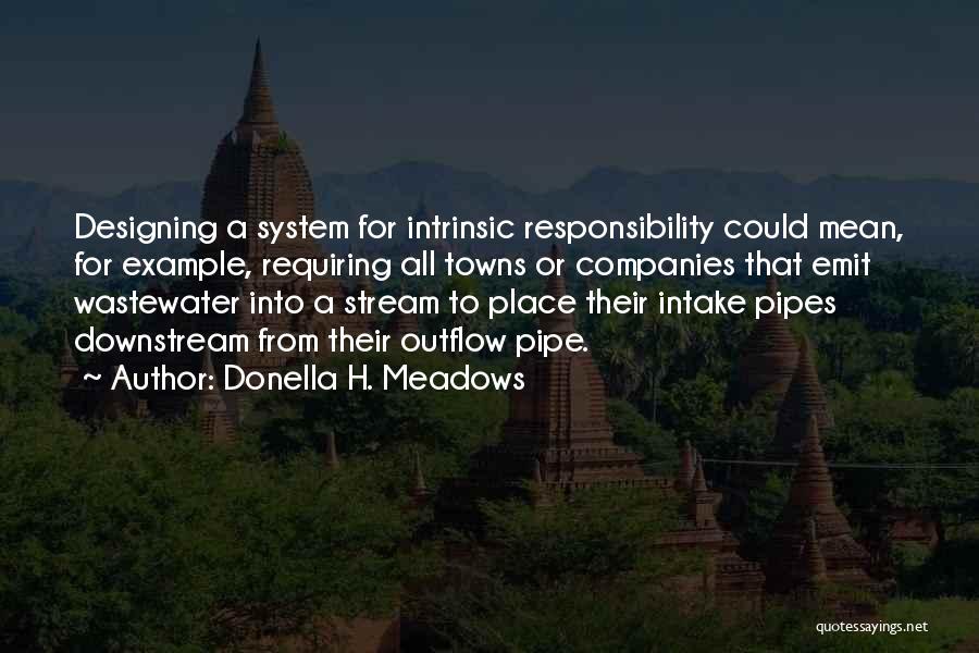 Best Pipe Quotes By Donella H. Meadows