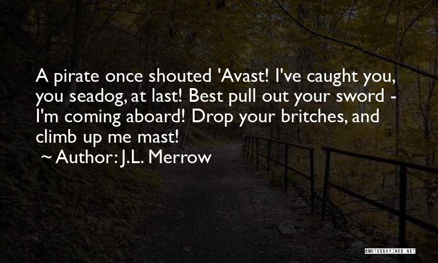 Best Pirate Quotes By J.L. Merrow