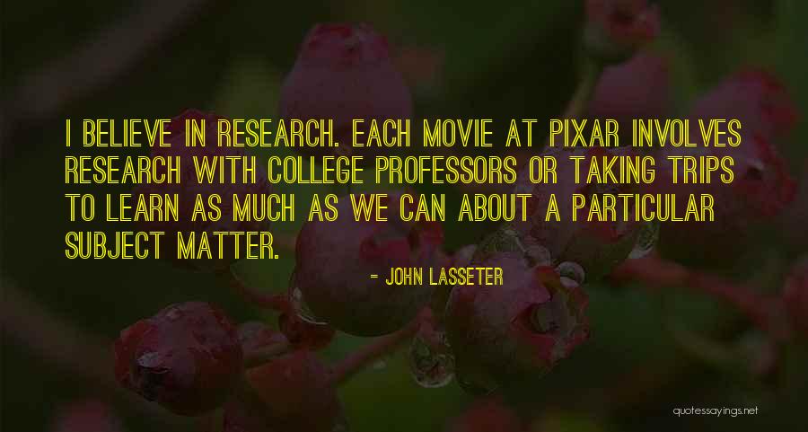 Best Pixar Up Quotes By John Lasseter