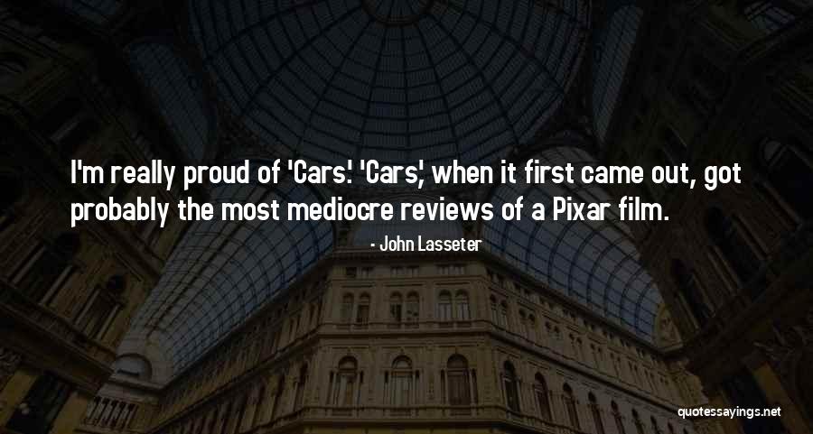 Best Pixar Up Quotes By John Lasseter