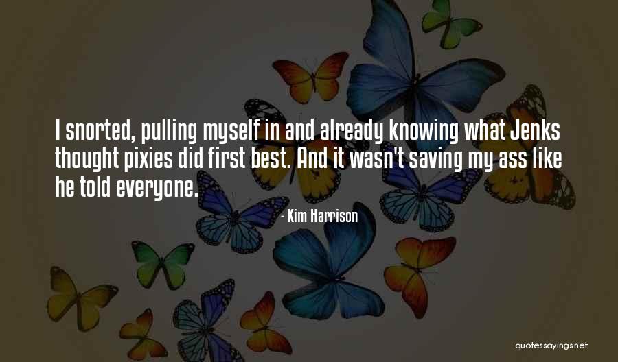 Best Pixies Quotes By Kim Harrison