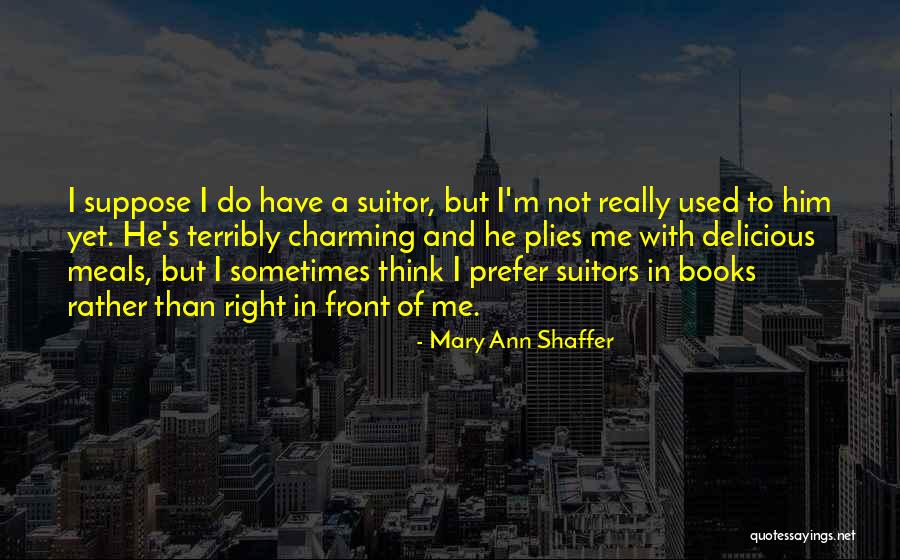 Best Plies Quotes By Mary Ann Shaffer Best Plies Quotes By Mary Ann Shaffer
