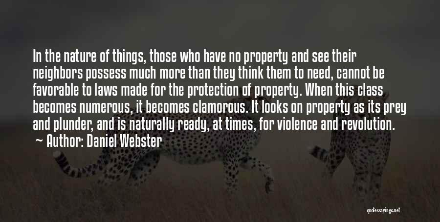 Best Plunder Quotes By Daniel Webster