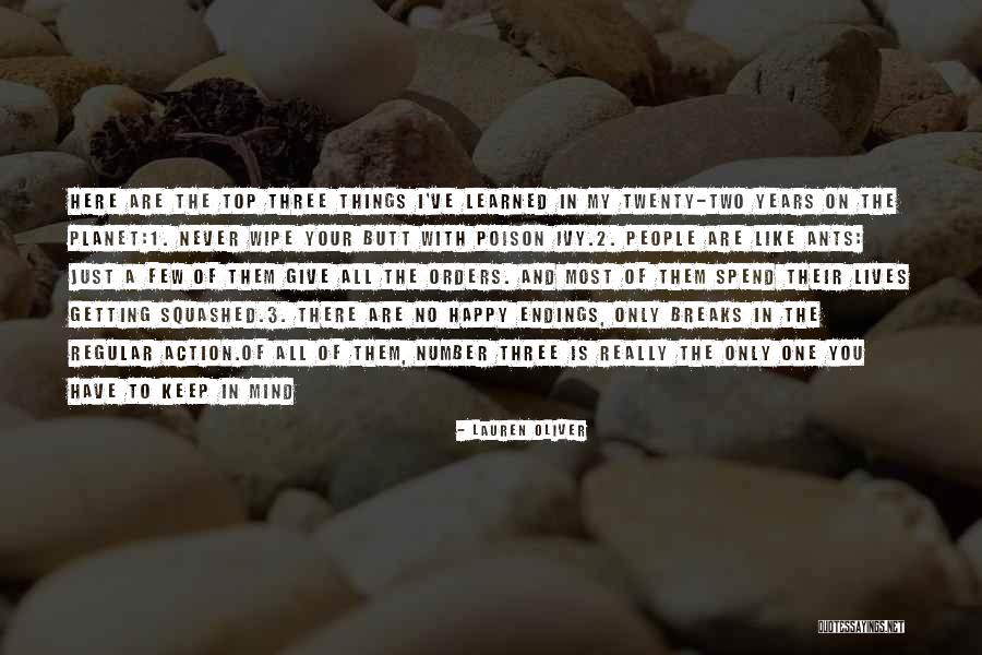 Best Poison Ivy Quotes By Lauren Oliver Best Poison Ivy Quotes By Lauren Oliver