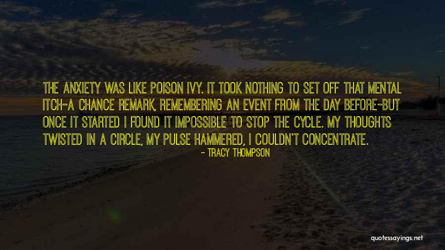 Best Poison Ivy Quotes By Tracy Thompson