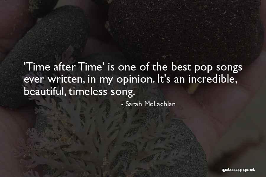 Best Pop Songs Quotes By Sarah McLachlan