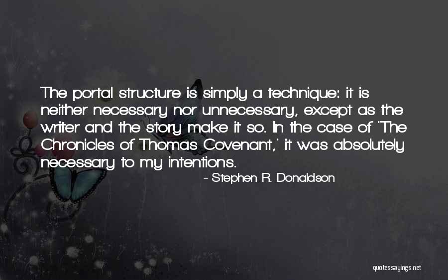 Best Portal Quotes By Stephen R. Donaldson