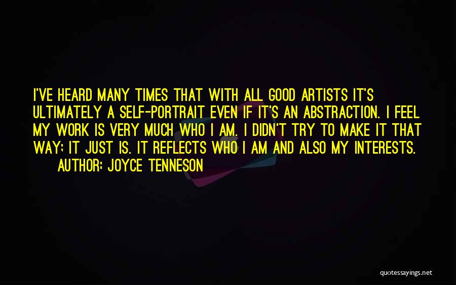 Best Portrait Photography Quotes By Joyce Tenneson