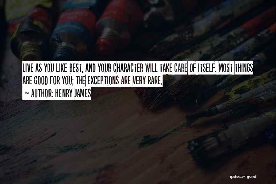 Best Portrait Quotes By Henry James