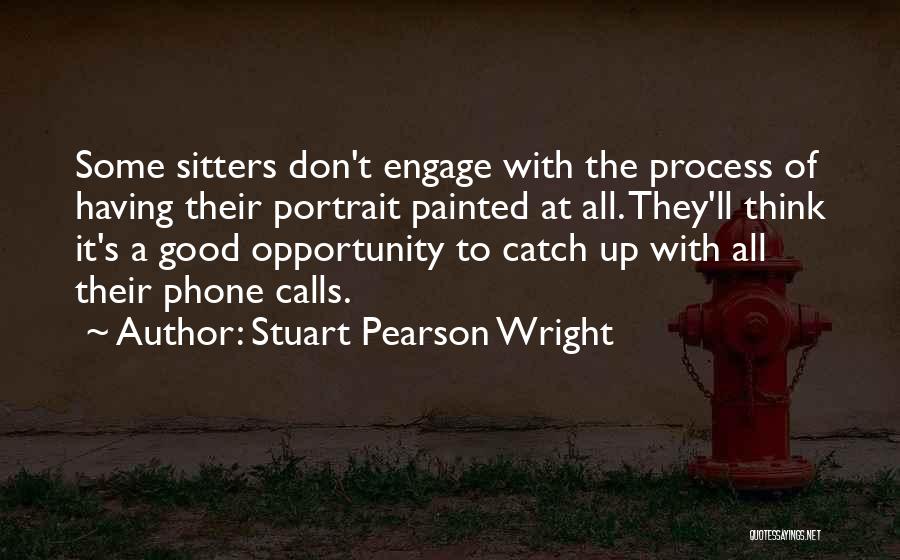 Best Portrait Quotes By Stuart Pearson Wright