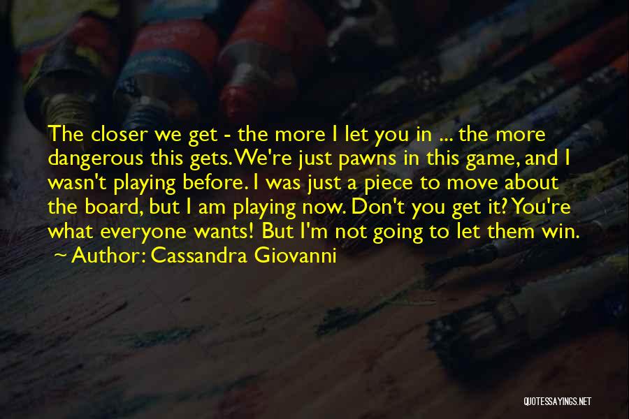 Best Post Game Quotes By Cassandra Giovanni