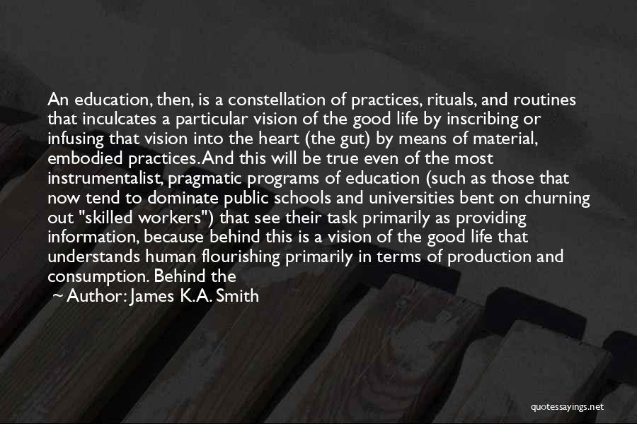 Best Practices In Education Quotes By James K.A. Smith