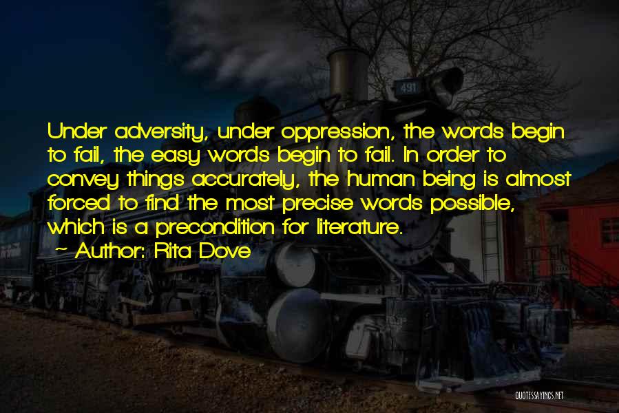 Best Precise Quotes By Rita Dove