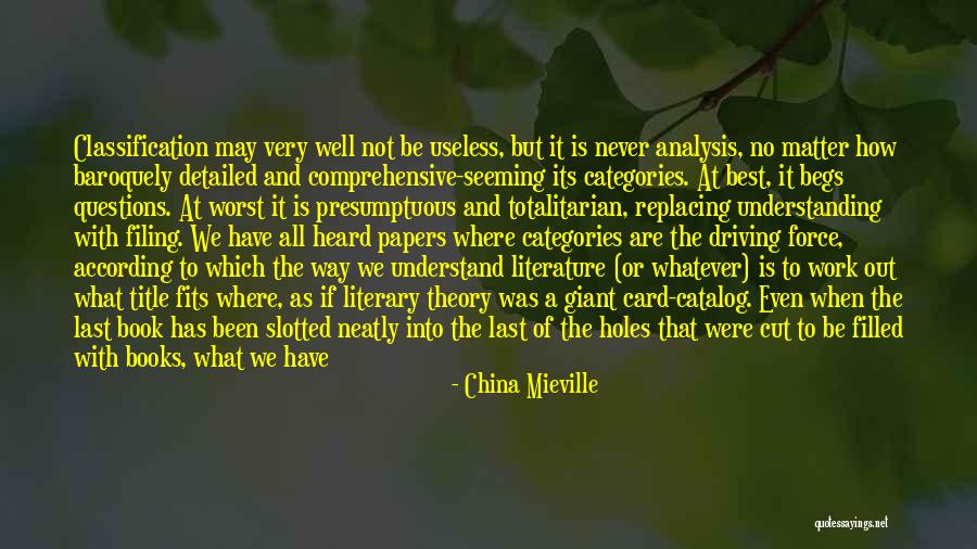 Best Presumptuous Quotes By China Mieville Best Presumptuous Quotes By China Mieville