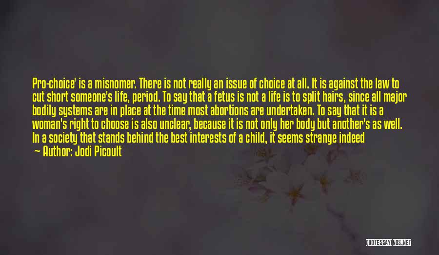 Best Pro Choice Quotes By Jodi Picoult