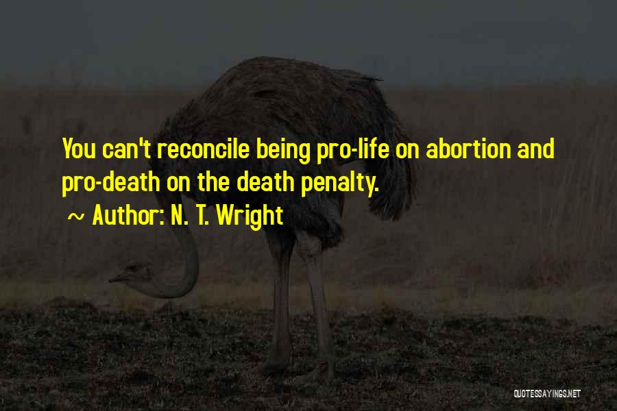 Best Pro Death Penalty Quotes By N. T. Wright