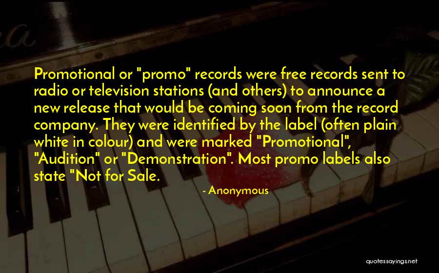 Best Promo Quotes By Anonymous Best Promo Quotes By Anonymous