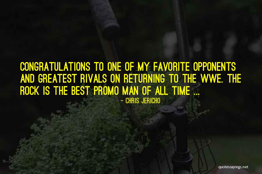 Best Promo Quotes By Chris Jericho