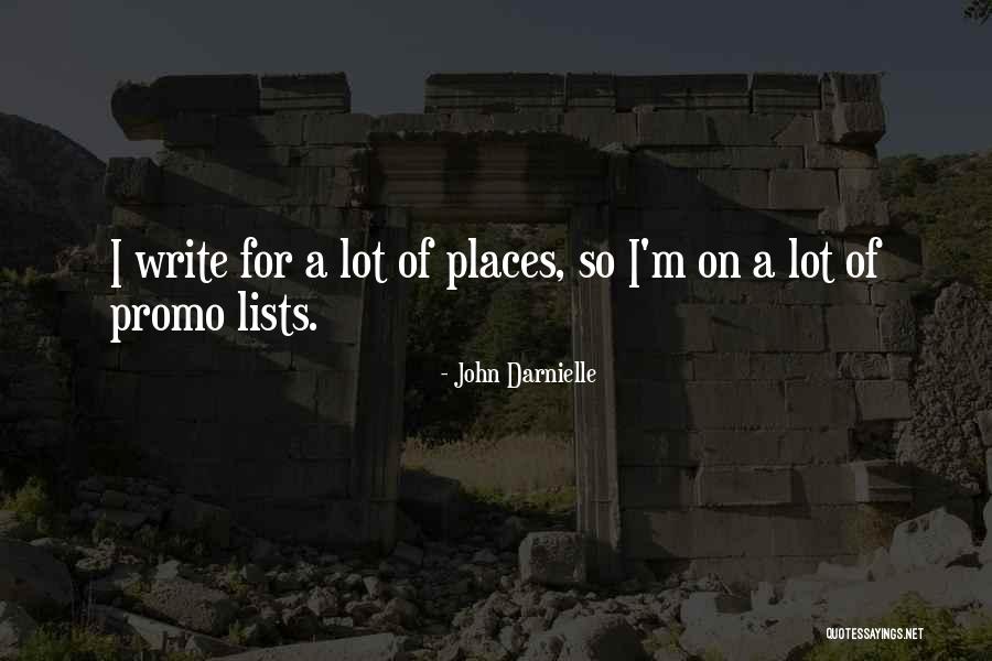 Best Promo Quotes By John Darnielle Best Promo Quotes By John Darnielle