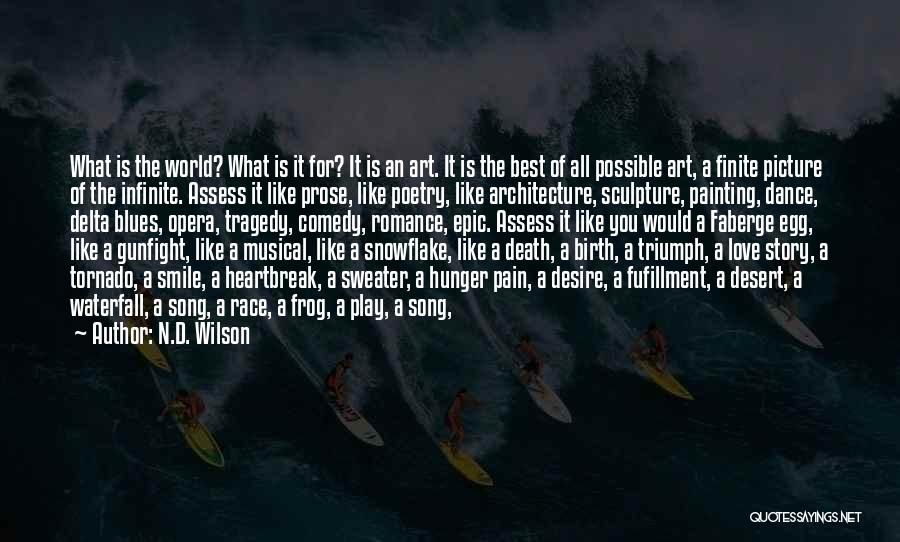 Best Prose Quotes By N.D. Wilson