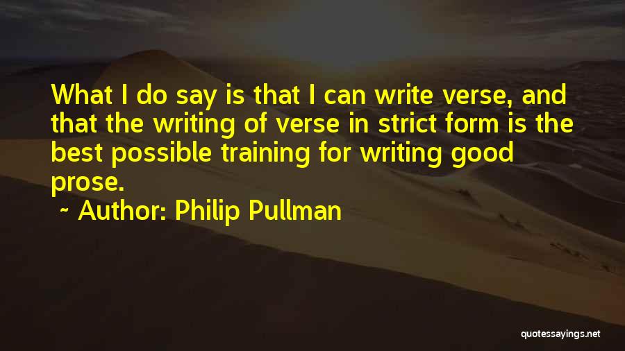 Best Prose Quotes By Philip Pullman