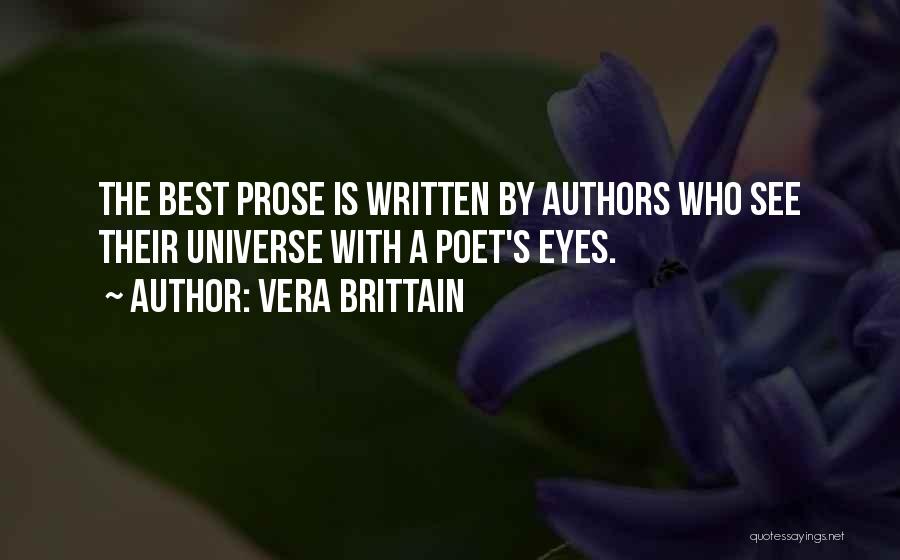 Best Prose Quotes By Vera Brittain