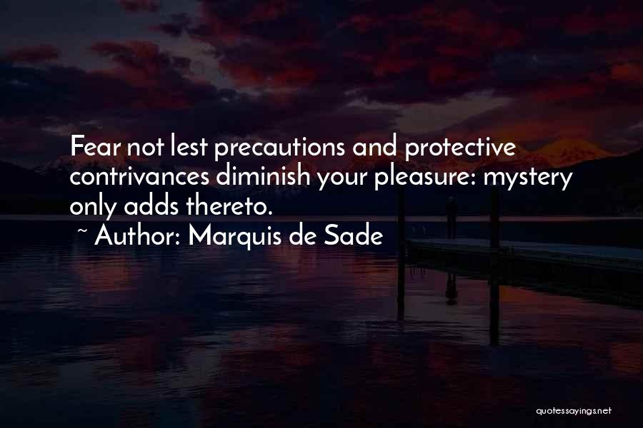 Best Protective Quotes By Marquis De Sade