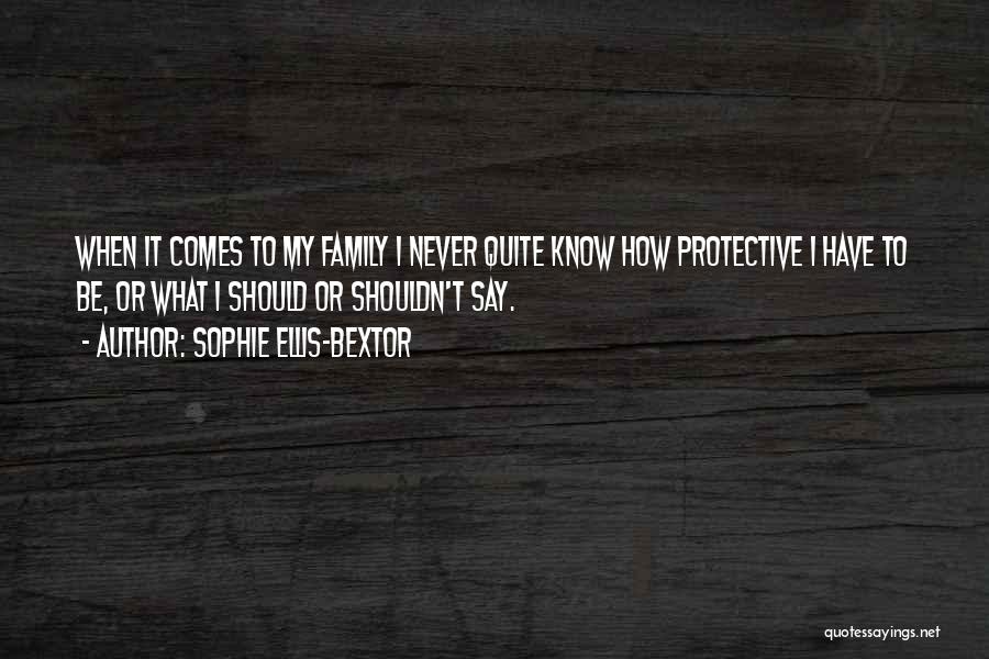 Best Protective Quotes By Sophie Ellis-Bextor