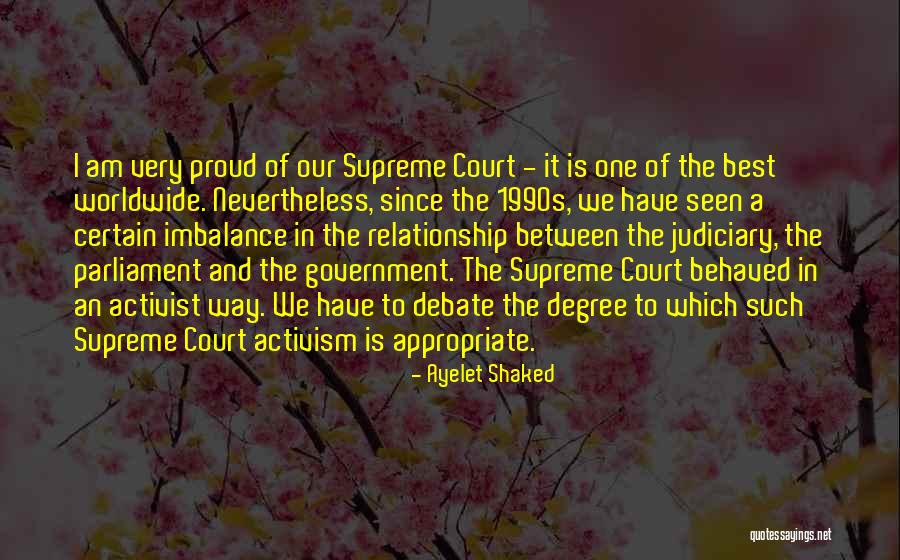 Best Proud Quotes By Ayelet Shaked Best Proud Quotes By Ayelet Shaked