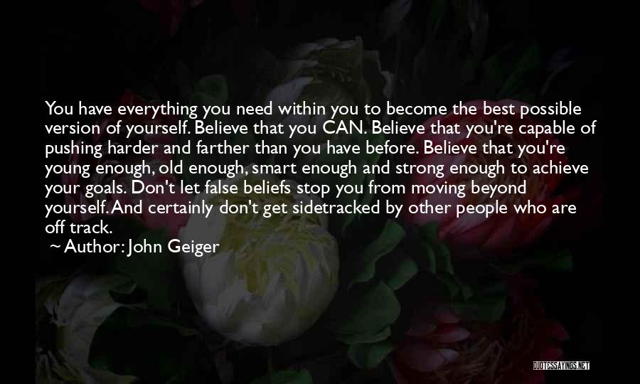 Best Psychology Love Quotes By John Geiger