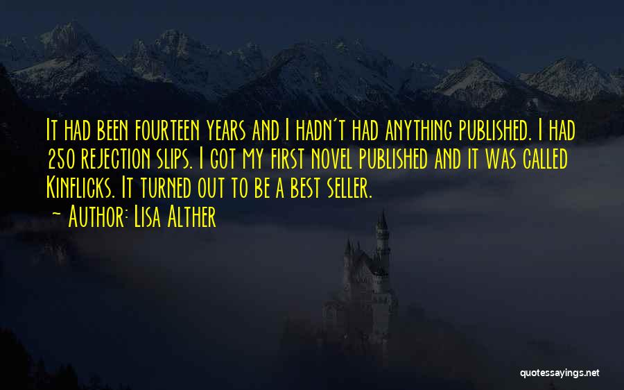 Best Published Quotes By Lisa Alther