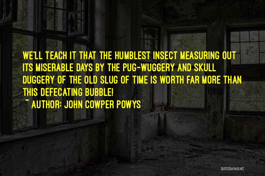 Best Pug Quotes By John Cowper Powys