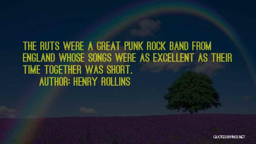 Best Punk Band Quotes By Henry Rollins