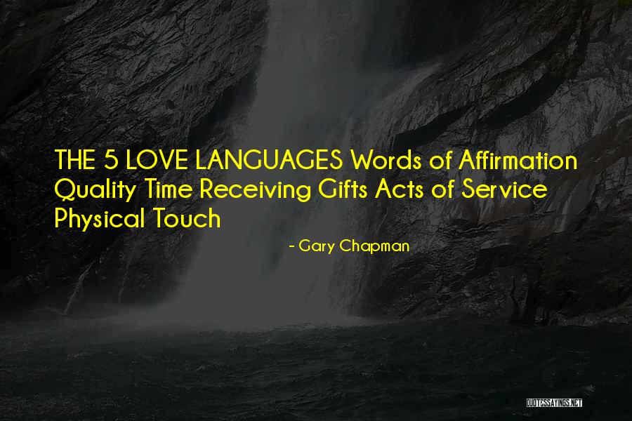 Best Quality Service Quotes By Gary Chapman Best Quality Service Quotes By Gary Chapman