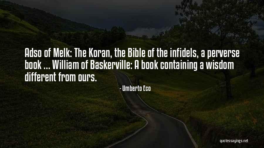 Best Quran Quotes By Umberto Eco