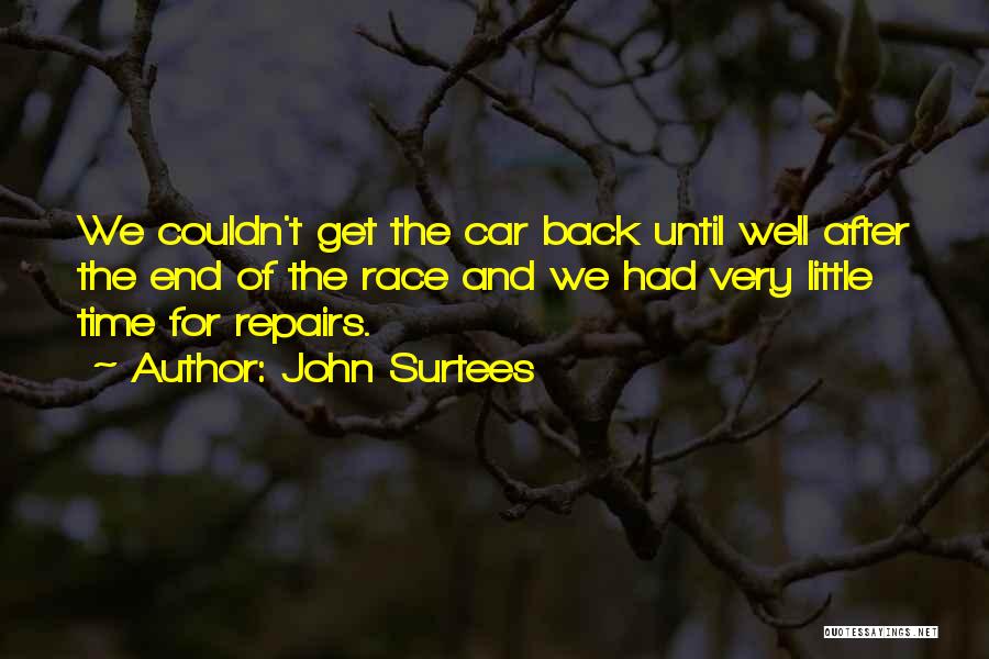 Best Race Car Quotes By John Surtees